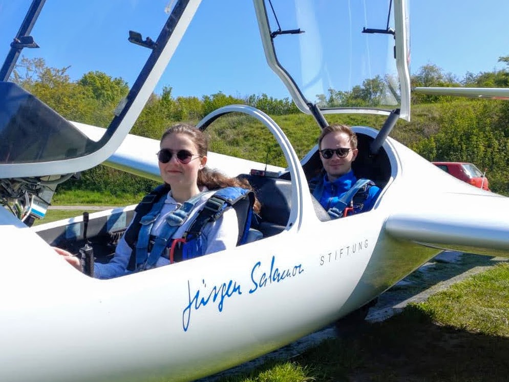 Hendrik ist jetzt Fluglehrer!
